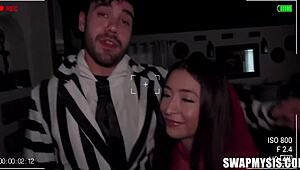 The Haunted House of Swap: River Lynn, Amber Summer, Nade Nasty, Lawson Jones.