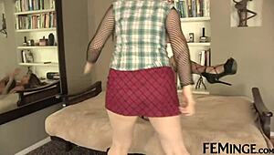 i caught cheating lesbians at party