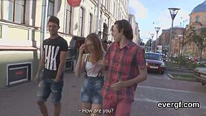 flat broke man lets mate screw his gf for bucks?