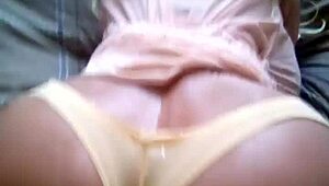 aisha the sex doll gets bent over for doggystyle with toys