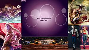 amandafox enjoys street fighter vega with sound 🎮