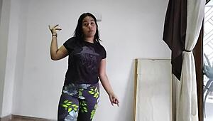 I catch my stepsister banging her boyfriend in her room and record it for later payback, part 1.