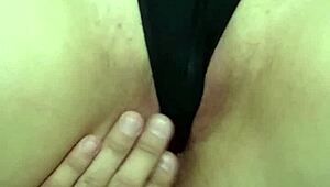 Redhead With Big Ass Caresses Her Pink Pussy While Masturbating Passionately