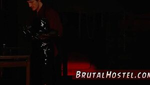 Teen In Leggings Gets Fucked By Australian Slut In Bondage Domination.