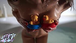 Teen Intensely Fingers Pussy And Cums In Bathroom After Work With Smoke Fetish