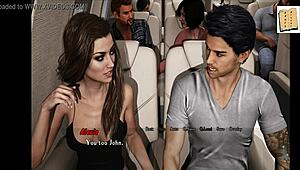 hey, check out this anime hentai where intertwined characters meet alexis in a big ass scene