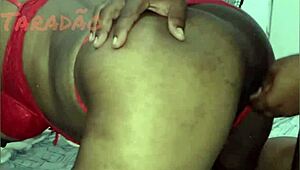 Latina amateur anal play with big tits