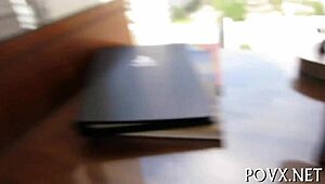 Teen 18+ Performs POV Irrumation Before Petite Fucking