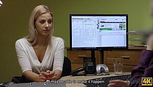 Loan4k it is not a porn casting but nathaly teges should fuck loan agent