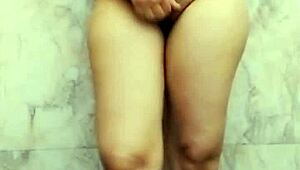 Step Cousin Masturbates In Bathroom Waiting For My Dick!