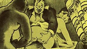 复古时代情色插图集