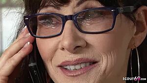 Old Wife Alexandra Silk Tries First Interracial BBC Fuck