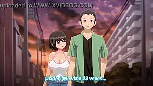 Anime Schoolgirl Sits With Companion Part Two