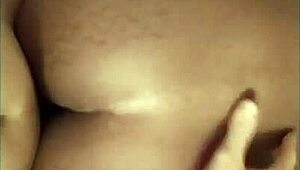 Black Tinder Girl Bent Over for Big White Cock Doggystyle POV