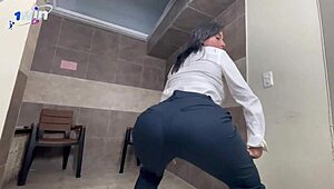 i helped my lawyer with case then did anal to her