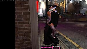 we couldn't wait to get home after the party for some sexy thong fun