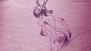 Hunter X Hunter Menchi Engages In 2D Hentai Sex Animation