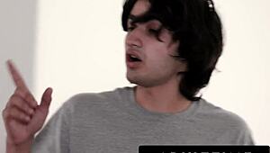 I lost my glasses and fucked my stepbrother Eliza Ibarra and Ricky Spanish