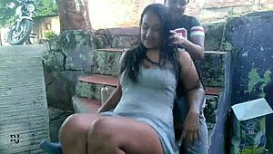 Anal sex and muff diving with an amateur couple