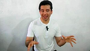 Giving Oral to My Married Straight Colleague at Work in a Stream.