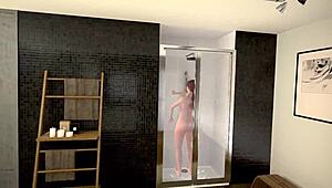 ladouche new trailer with redhead in shower game reality