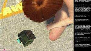 Watch This Big Apple Gesture In 3D Cartoon Sex