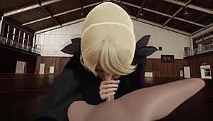 Pokemon Cynthia Blowjob POV Full Video