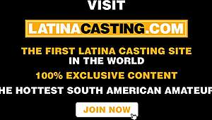 Curvy Latina Amateur's First Rough Fuck