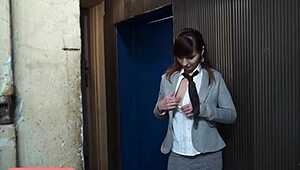 Uh, I’m like totally caught... naked Jeny Smith sneaking through lost corridors, oops!