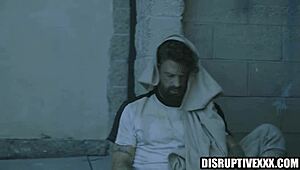 creepy guy roman todd grabs alpha wolfe off street