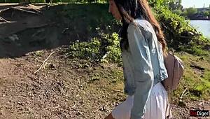 Girlfriend Climaxes in Public Park with Toy Control from Flirtwithsb