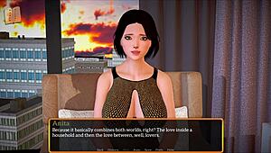 Exploring my new stepfamily in this game.