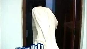 This Brazilian hottie just let loose, giving up both holes to two studs in a classic double slam.