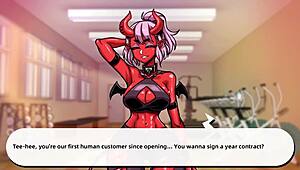 I got a sucubus blowjob on my first gym day