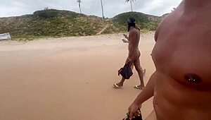 Man, I threw a wild orgy at the nudist beach with my hot friends!