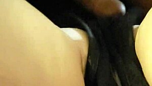 omg, husband catches his horny milf wife jucee playing possum to seduce that monster bbc while he films part 1 😏