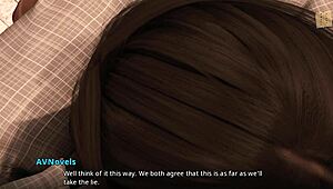 Milf makes a massive decision in this emotional 3D anime sex game.