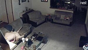 Wife Caught Cheating on Hidden Cam in Secret Affair