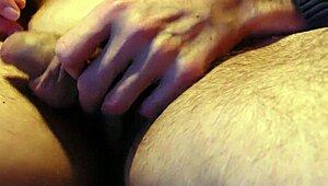 Intense sounding session using big kitchen tools for extreme play.