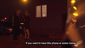 Roughly Fuck Waitress in Van!