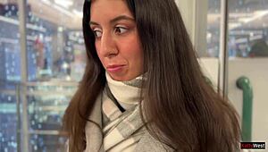 I dared a random guy on a train to pound my anal hard in public.