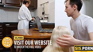 Sisporn Busty Girl Scolds Stepbro Before Luring Him Into Forbidden Fun