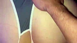 Wife Bends Over for Doggystyle with Old Cuckold