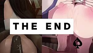 Blacked Anime Cock Explodes in Wild Interracial Action!