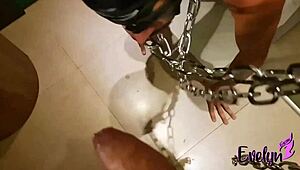 Mistress tranny dominates with big cock assfucking!