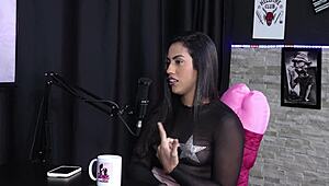 Karen Bessa in sheer red takes anal in wild beach gangbang with Brazilian swingers