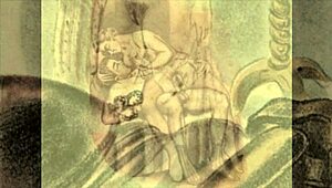 Vintage Erotic Drawings Tease Hidden Desires