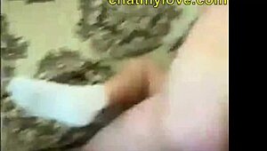 old woman takes charge of teen boys in bed