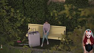 Dreamland - ep 13 fishnet and corset - the best costume for a porn game