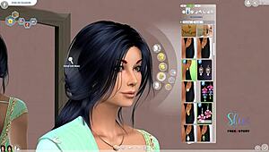 Crafting an Indian Teen Girl Sim in Stunning 3D Detail